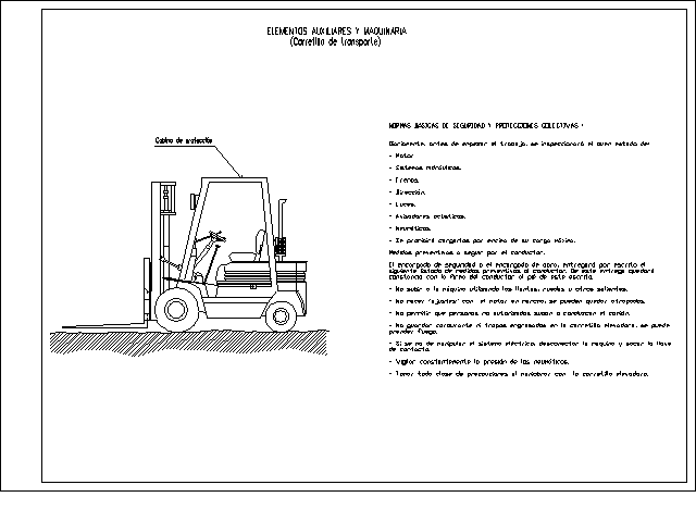 Toro mecanico GRAFICOS CAD SEGURIDAD